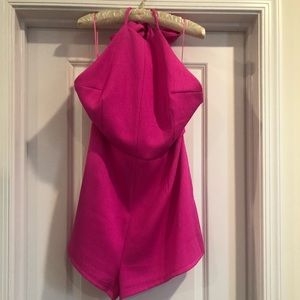 Hot Pink Romper!